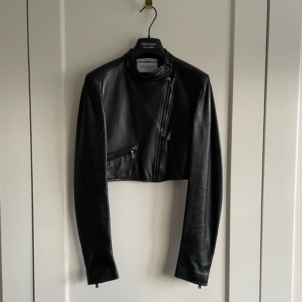 Tom Ford for YSL LeatherJacket. Size 36. Very good vintage condition